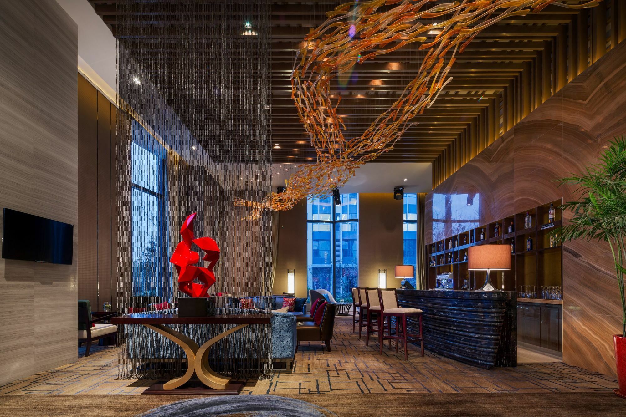 Wanda Realm Bengbu Hotel Exterior photo